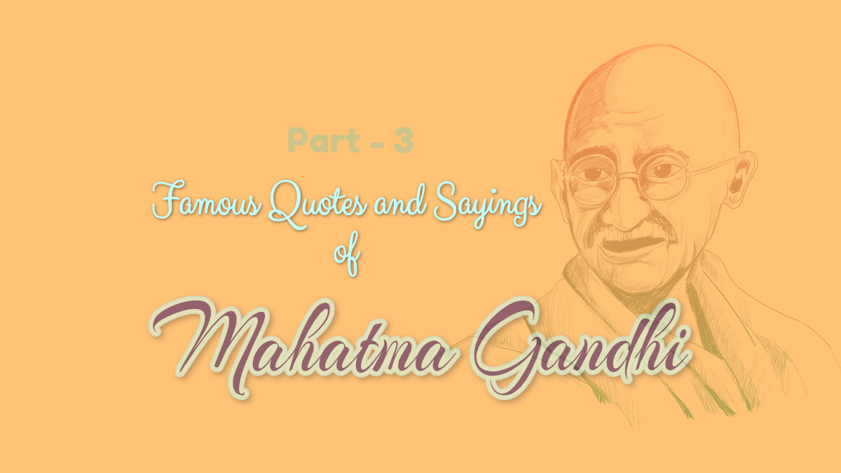 Mahatma Gandhi Quotes