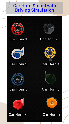 Screenshot Car Horn Sound Simulator