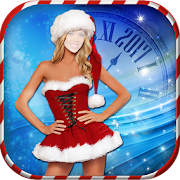 Santa Claus Xmas Photo Montage 1.0 Icon