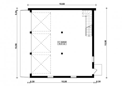 G331 - Rzut parteru