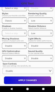 GFX tool Pro For PU & FF Games ( No Lag No Ban ) for Android
