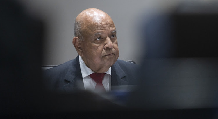 Public enterprises minister Pravin Gordhan