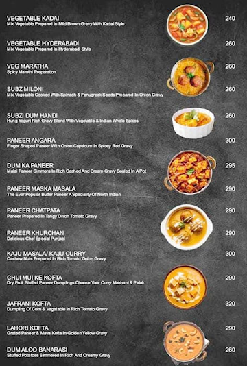 Hare Krishna Pure Veg Restaurant menu 