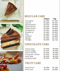 Cakes And Wishes menu 3