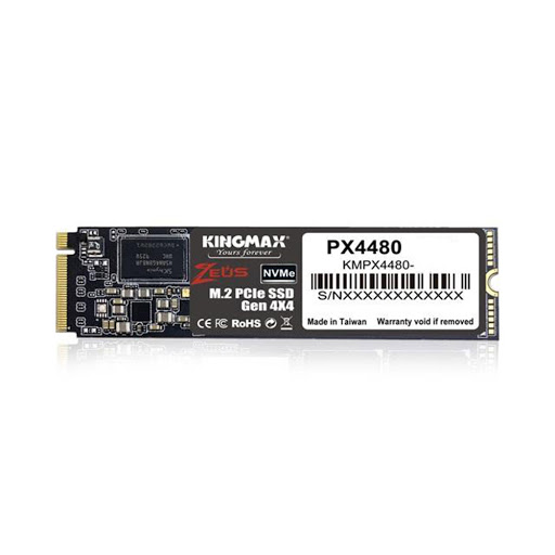 Ổ cứng SSD Kingmax PX4480 500GB (Zeus M.2 PCIe NVMe - Gen4x4)