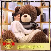 Gấu Bông Teddy 𝑯𝒂𝒏𝒈 𝑪𝒂𝒐 𝑪𝒂𝒑, Gối Ôm Hình Thú Nhồi Bông Siêu To Khổng Lồ 1M8/1M5/1M3/1M1/95Cm