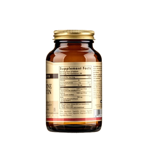 [HSD 08.25]Viên Uống Solgar Triple Strength Glucosamine Condrotin MSM Hỗ Trợ Xương Khớp, Giúp Giảm Thái Hóa Khớp (60 viên)