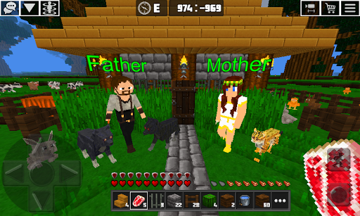 Multicraft: Block Craft Exploration Jeux APK MOD screenshots 1
