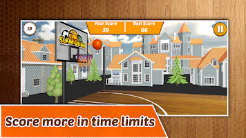 Slam Dunk - Basket Hoops Game Screenshot