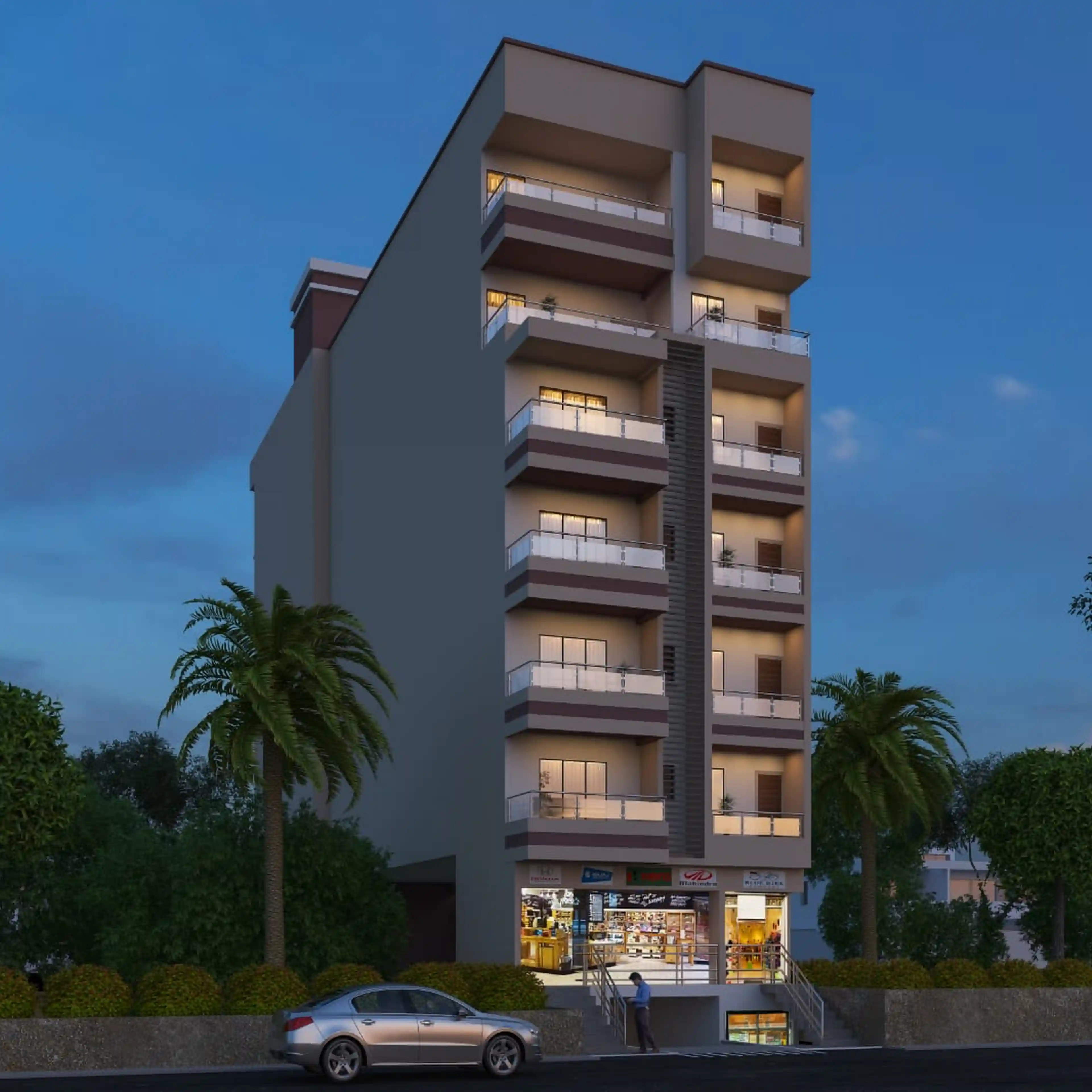 Unnati SL Heights-elevation-1