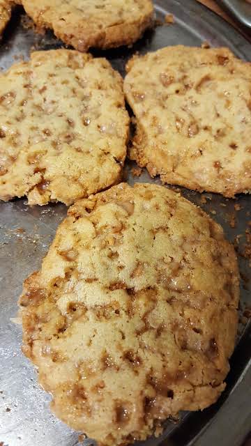 Butter Toffee Cookies