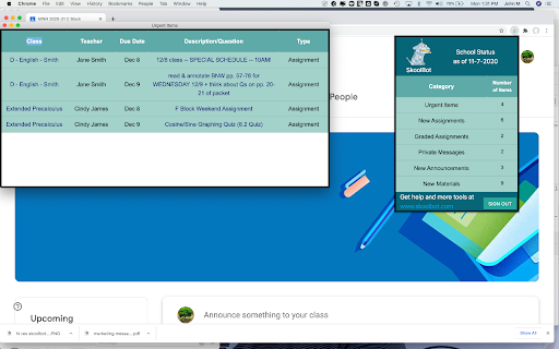 SkoolBot Classroom Assistant