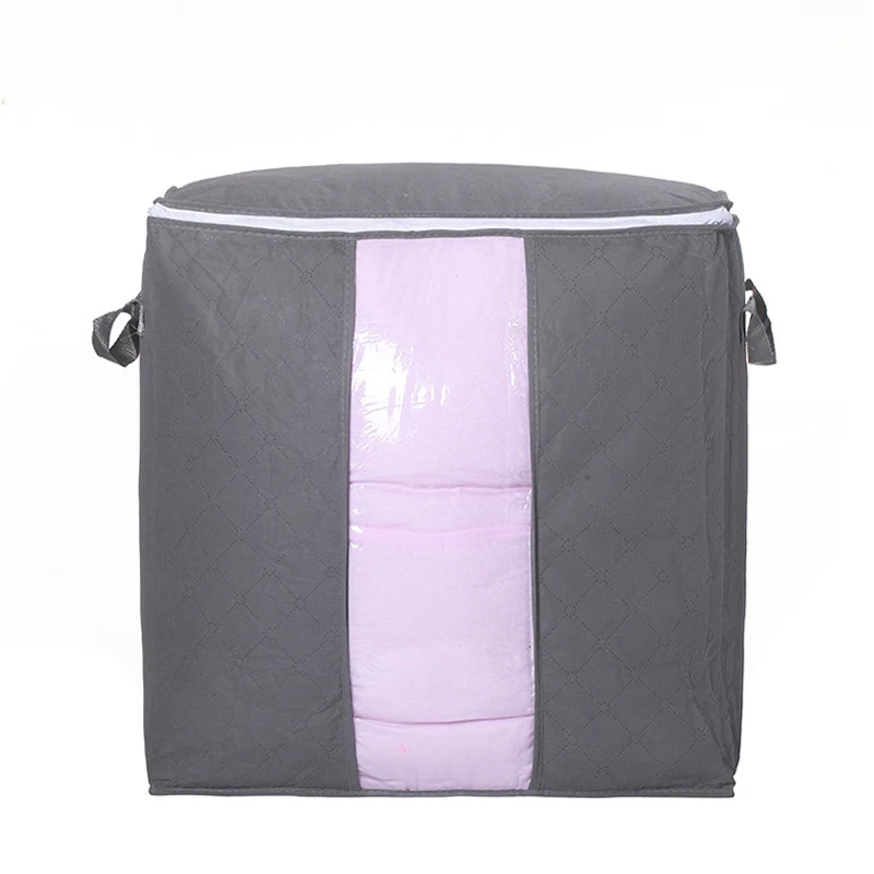 Bolsa de armazenamento para edredons, roupas, mudanças e organização. Saco de armazenamento multiuso, ideal para guardar e transportar itens.