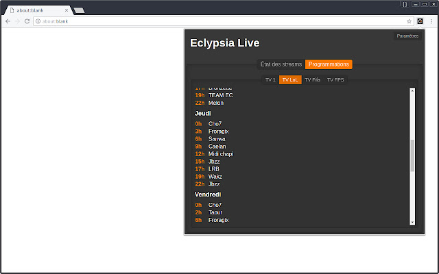 Eclypsia Live