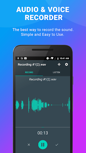 Screenshot Voice Recorder: Audio Recorder