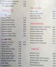 Annamaya South menu 1