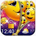 Emoji Lock Screen Zipper