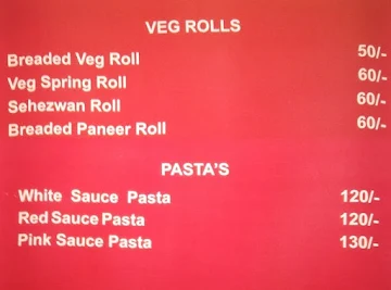 Lassi Shop menu 