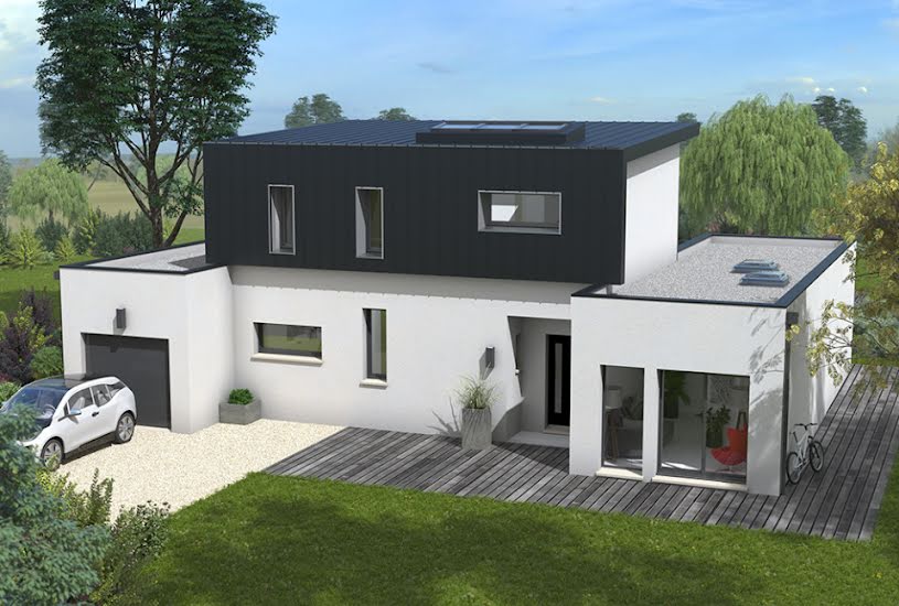  Vente Terrain + Maison - Terrain : 720m² - Maison : 115m² à Mesnières-en-Bray (76270) 