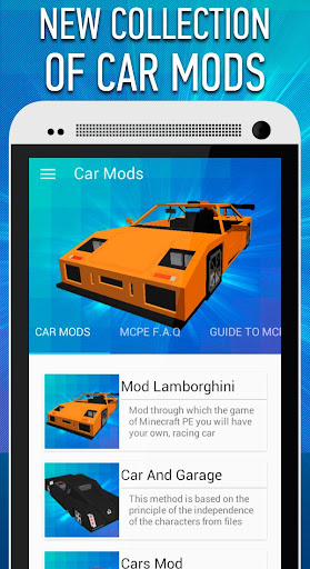 Car Mods for Minecraft PE