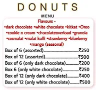 Creamy Confections menu 5