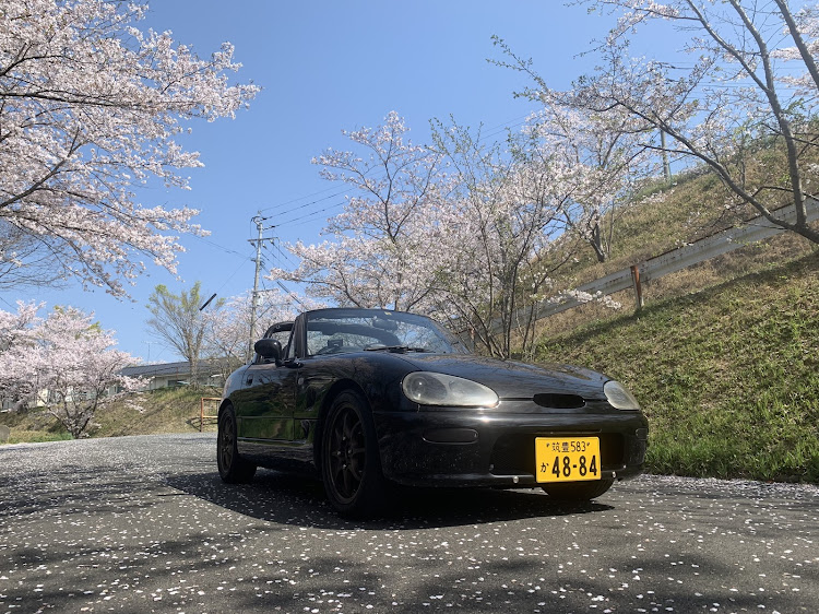 カプチーノのカプチーノ・熊本・桜・タルガトップに関するカスタム事例の投稿画像2枚目