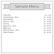 K.K. Fast Food Service menu 1