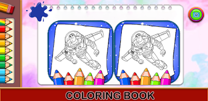 Toy Story Coloring cartoon Screenshot
