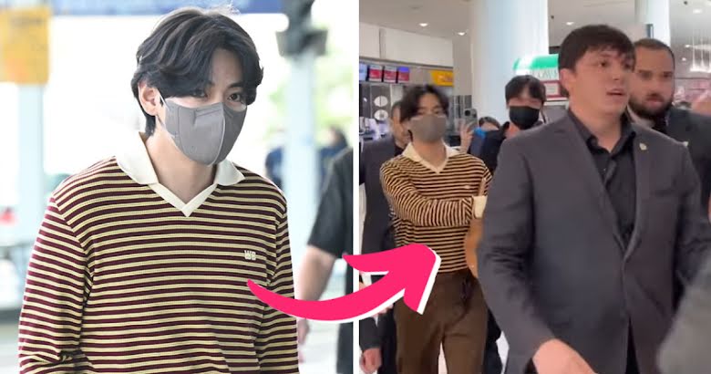 BTS arrive at JFK Airport in NY wearing face masks ahead of New