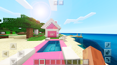 Pink Mansion Minecraft Game for Girlsのおすすめ画像4