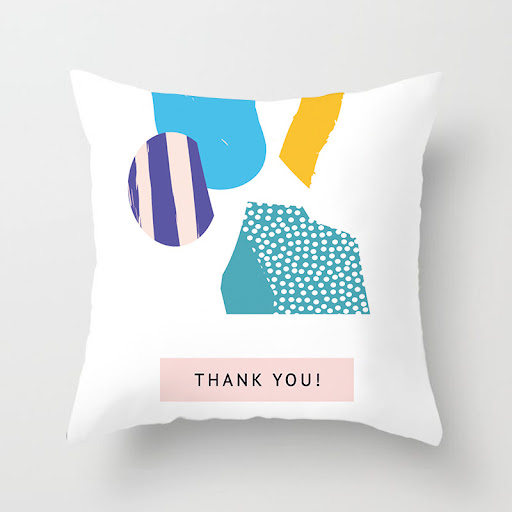 Title 4, Decorative Pillowcase Creative Geometric Polyes...