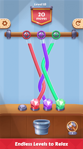 Screenshot Tangle Fun 3D- Untie all knots