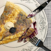 Blueberry Forest Crepe