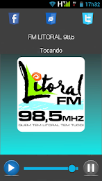 LITORAL FM 98,5 poster 3