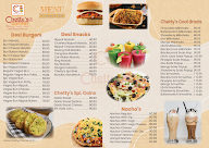 Chettys Corner menu 1