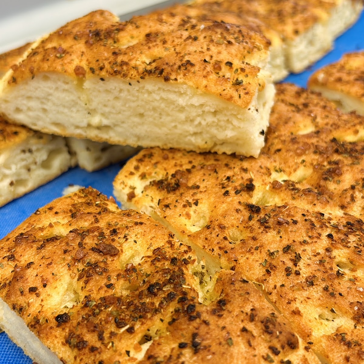 Herb Focaccia bread for take-home dinners or pre-order