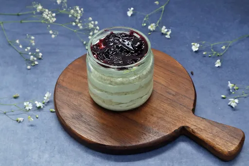 Blueberry Jar Cake