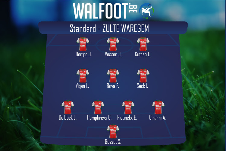 Zulte Waregem (Standard - Zulte Waregem)