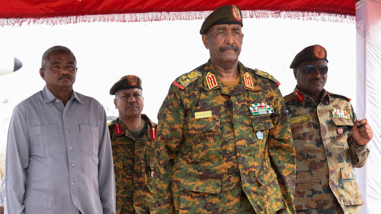 Sudan's General Abdel Fattah al-Burhan.