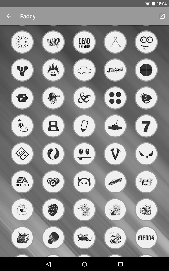    Faddy - Icon Pack- screenshot  