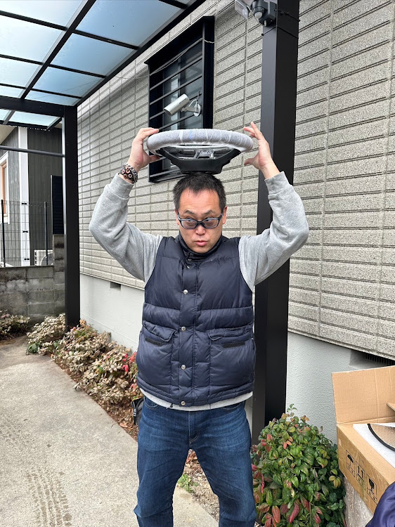 ゴルフ RのTuning Evolution B.L.K・ステアリング交換・土下座・やってしもた・申し訳ありませんでしたに関するカスタム事例の投稿画像4枚目