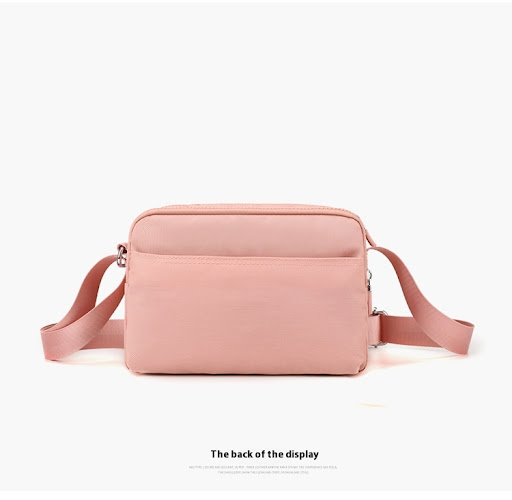 Title 8, Simple nylon small square bag for women. Lightw...