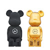 cleverin x be@rbrick x the conveni black/gold