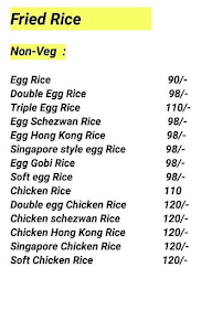 Chaitanya Food Court menu 3