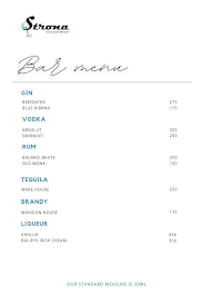 Strona - The Poolside Bar menu 3