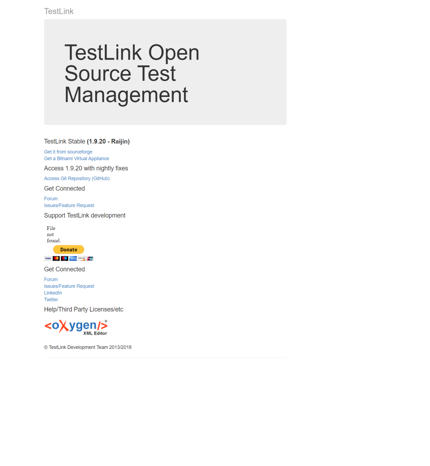 testlink opensource management