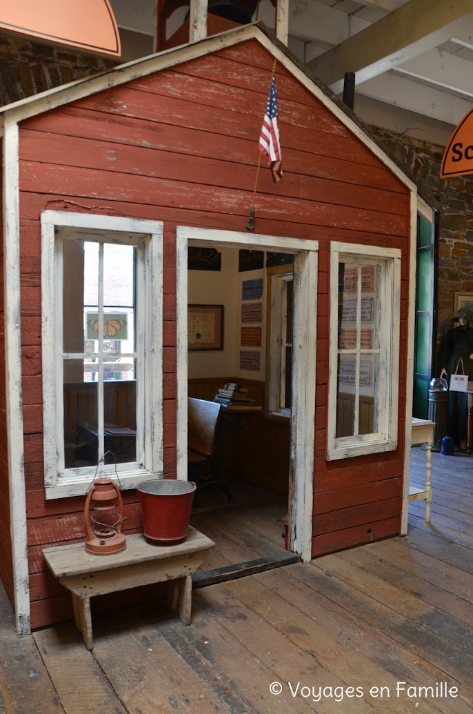 Placerville - musée, classroom