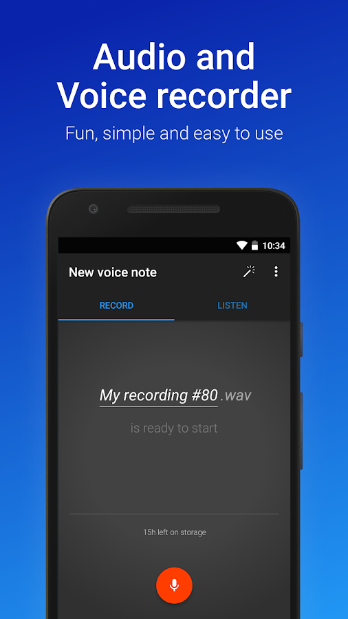    Easy Voice Recorder Pro- screenshot  