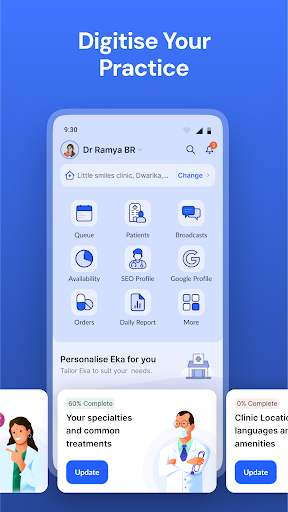 Screenshot Eka Doc: EMR/EHR, AI, Scribe