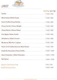 The Chocolate Heaven menu 8